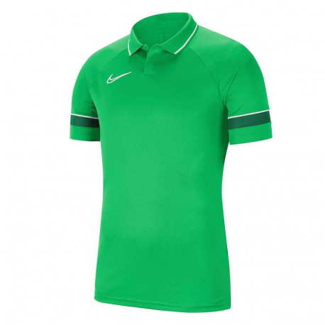 Nike meeste polo-särk DF Academy 21 SS CW6104 362 S, roheline