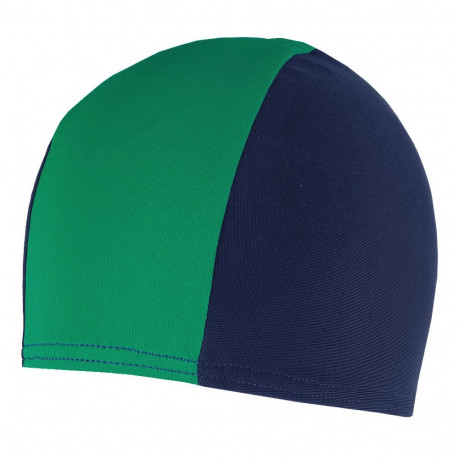 Crowell ujumismüts Lycra Junior, tumesinine-roheline