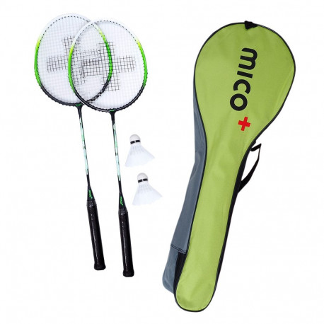 Zestaw do badmintona Mico Elite zielony
