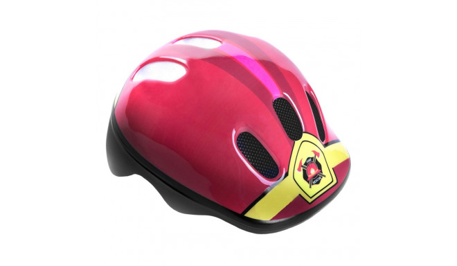 Kask rowerowy dla dzieci Spokey Biker 6 Fireman 44-48 cm czerwony 940656