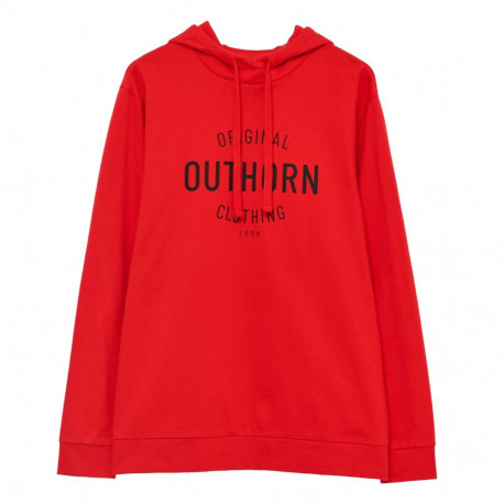 Bluza męska Outhorn czerwona HOL21 BLM602 62S M