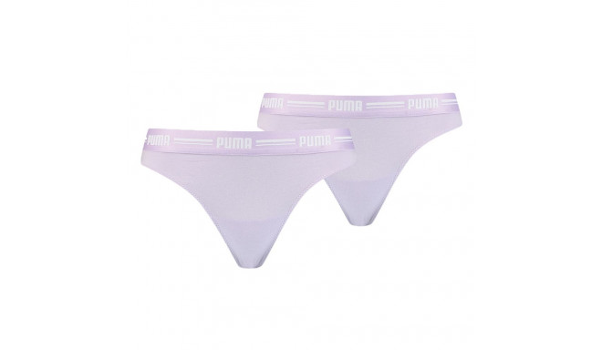 Bielizna damska Puma String 2P Pack fioletowa 907854 07 XL