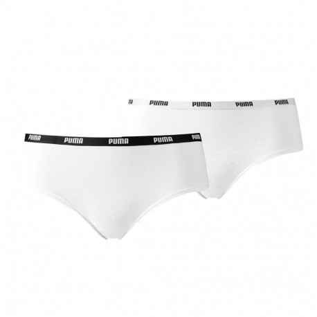 Puma naiste hipsterid 2P Pack 907852 04 XL, valge