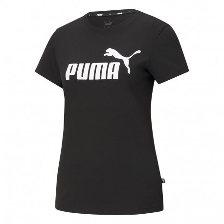 Koszulka damska Puma ESS Logo Tee czarna 586774 01 S