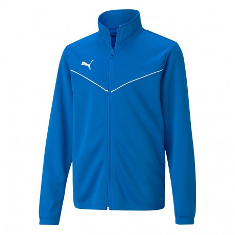 Bluza dla dzieci Puma teamRISE Training Poly Jacket Jr niebieska 657393 02 164cm