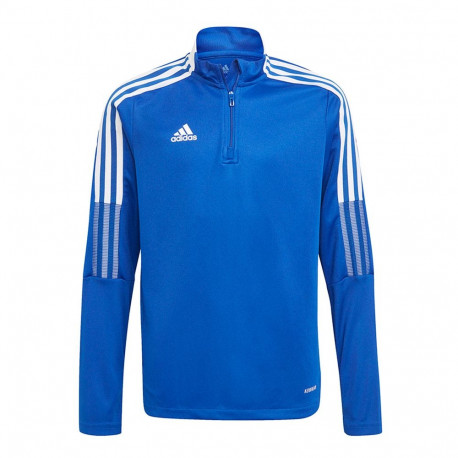 Bluza dla dzieci adidas Tiro 21 Training Top Youth niebieska GM7322 164cm