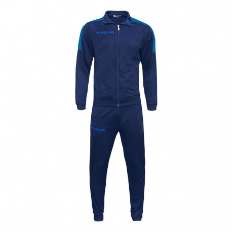 Dres Givova Tuta Revolution granatowo-niebieski TR033 0402 XS