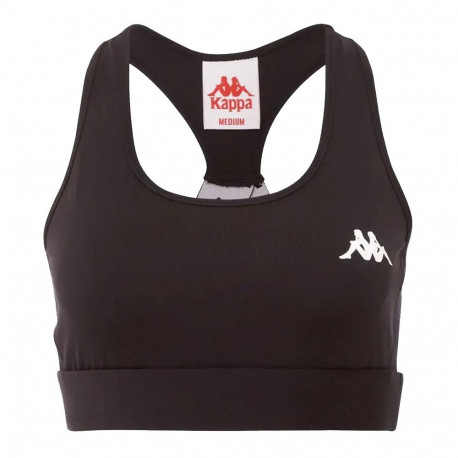 Stanik sportowy damski Kappa EBBA czarny 305040 005 XS
