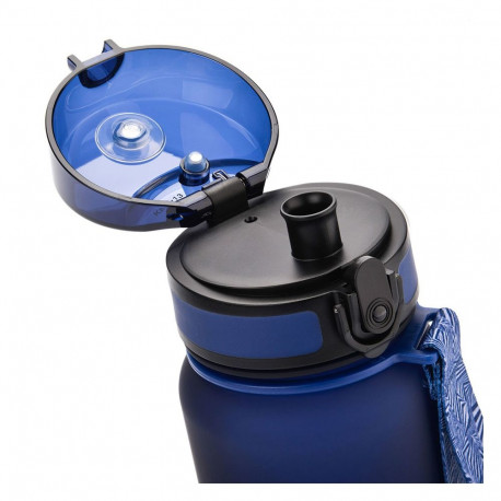 Bidon sportowy Meteor 650ml granatowy 74601