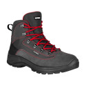 Buty trekkingowe Alpinus Brahmatal High Active grafitowo-czerwone GR43321 45