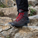 Buty trekkingowe Alpinus Brahmatal High Active grafitowo-czerwone GR43321 40