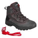 Buty trekkingowe Alpinus Brahmatal High Active grafitowo-czerwone GR43321 37