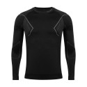 Bluza termoaktywna męska Alpinus Active Base Layer czarno-szara GT43189 2XL