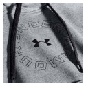 Bluza damska Under Armour Rival Fleece Metallic Hoodie szara 1356323 035 L
