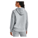 Bluza damska Under Armour Rival Fleece Metallic Hoodie szara 1356323 035 L