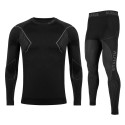 Bielizna termoaktywna męska Alpinus Active Base Layer Set czarno-szara GT43257  S