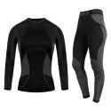 Bielizna termoaktywna damska Alpinus Active Base Layer Set czarno-szara GT43253  L