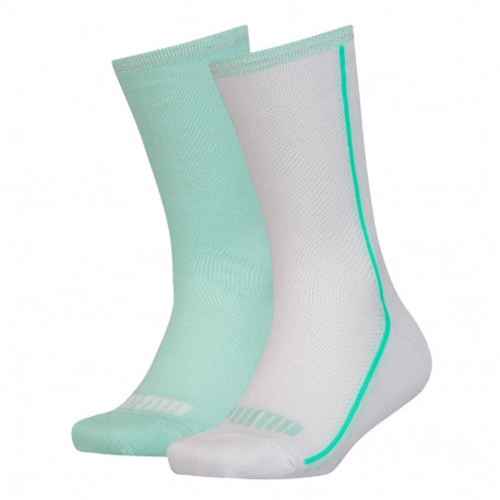 Puma laste sokid Mesh Sock 907628 01 2 paari 27-30, valge, münt