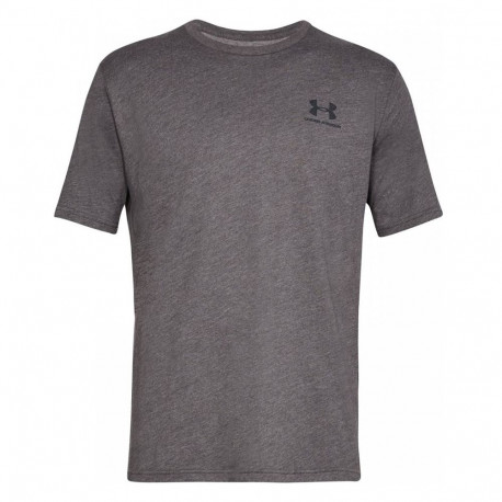 Koszulka męska Under Armour Sportstyle Left Chest SS ciemny szary 1326799 019 S