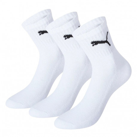 Puma sokid Short Crew 3P 906110 04/2310110013 43-46, valged