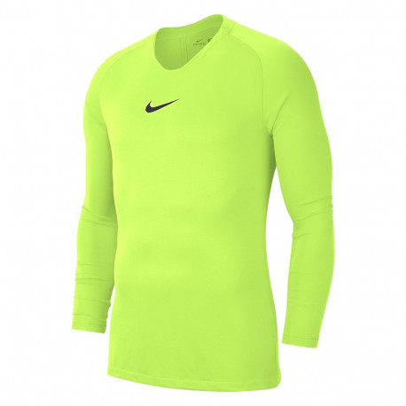 Nike meeste särk Dry Park First Layer JSY LS AV2609 702 S, laimiroheline