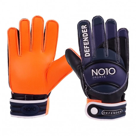 Rękawice bramkarskie NO10 Defender Blue/Orange 56093 4
