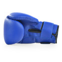 Rękawice bokserskie Profight PVC niebieskie 8