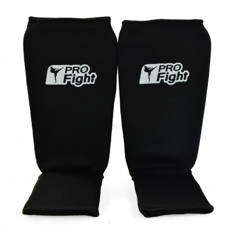 Ochraniacz na goleń stopę Step Profight Cotton 1104 czarny   XL