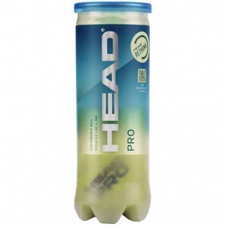 Head tennisepallid Pro 3tk
