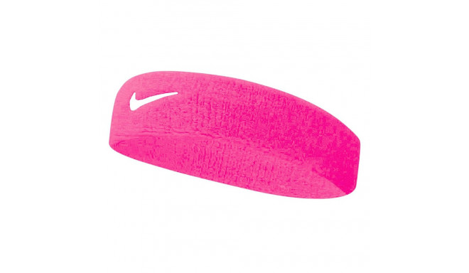 Opaska na głowę Nike Swoosh różowa NN07639