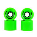 Kółka Mico do deskorolki plastikowej 60x45mm 4szt zielone