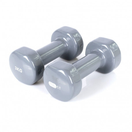 Hantle winylowe Profit szare 2x3 kg DK 4102