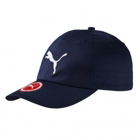 Czapka z daszkiem Puma Essential Cap granatowa 052919 03   Senior
