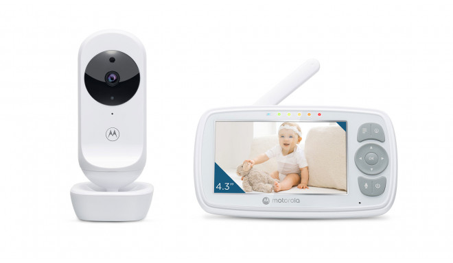 Motorola VM34 video baby monitor 300 m FHSS White