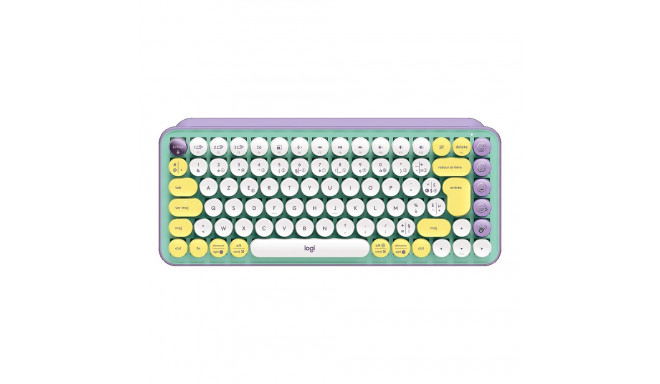 LOGITECH POP Keys Bluetooth Mechanical Keyboard - DAYDREAM_MINT - NORDIC
