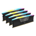 CORSAIR VENGEANCE RGB 64GB 4x16GB DDR5 6600MT/s DIMM Unbuffered 32-39-39-76 Std PMIC XMP 3.0 Black H