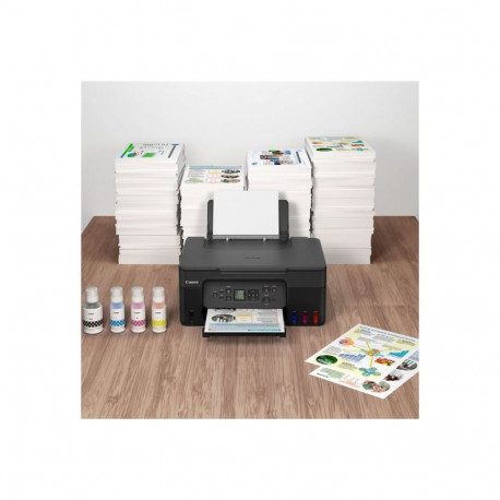 CANON PIXMA G3570 MFP colour ink-jet refillable A4 11 ipm print 100 sheets USB 2.0 Wi-Fi black