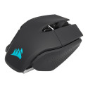 CORSAIR M65 RGB ULTRA Wireless Gaming Mouse Backlit RGB LED Optical Silver ALU Black