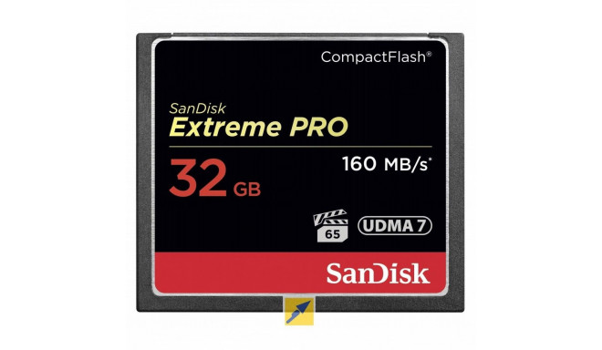 Memory card SanDisk CF 32 GB Extreme PRO 160MB/s*