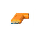TetherPro 4.6m cable USB 3.0 to Micro-B Right Angle