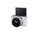 Canon EOS M200 15-45mm IS STM + EF-M 22mm STM (White)