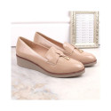 Vinceza W JAN263B wedge shoes, beige (38)