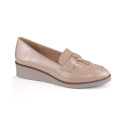 Vinceza W JAN263B wedge shoes, beige (38)