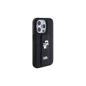 Karl Lagerfeld KLHCP13LGSAKCPK iPhone 13 Pro | 13 6.1" must kõvakaaneline Gripstand Saffiano Karl&Ch