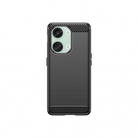 Carbon Case silicone case for OnePlus Ace 2V|OnePlus Nord 3 - black