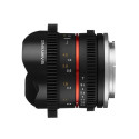 Samyang 8mm T3.1 VDSLR Fish-eye objektiiv Sony E