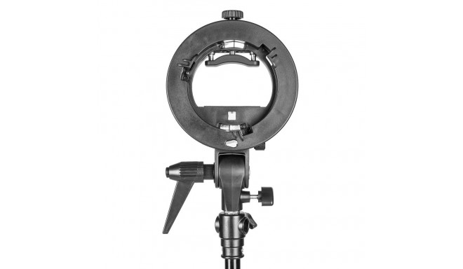 Quadralite Reporter S-holder for studio light modifiers