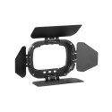 Quadralite Reporter 200 TTL A-type Head Barndoor Kit