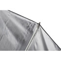 Quadralite Deep Space 130 silver parabolic umbrella