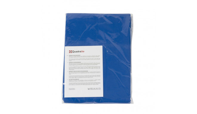 Quadralite Blue Solid Muslin Backdrop 2,85x6m